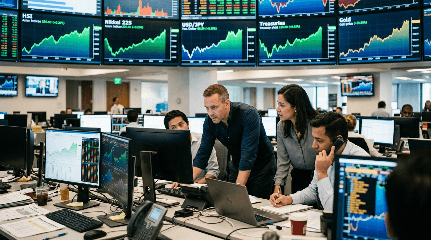 Fed Bets Cool, Yen Gains And Asia Stocks Climb
