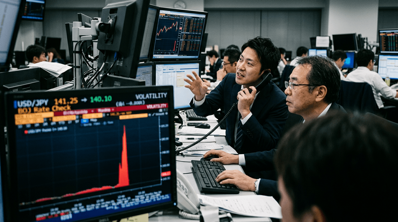 Yen’s Sudden Surge: How BoJ Rate Checks Reshape USD/JPY Risk
