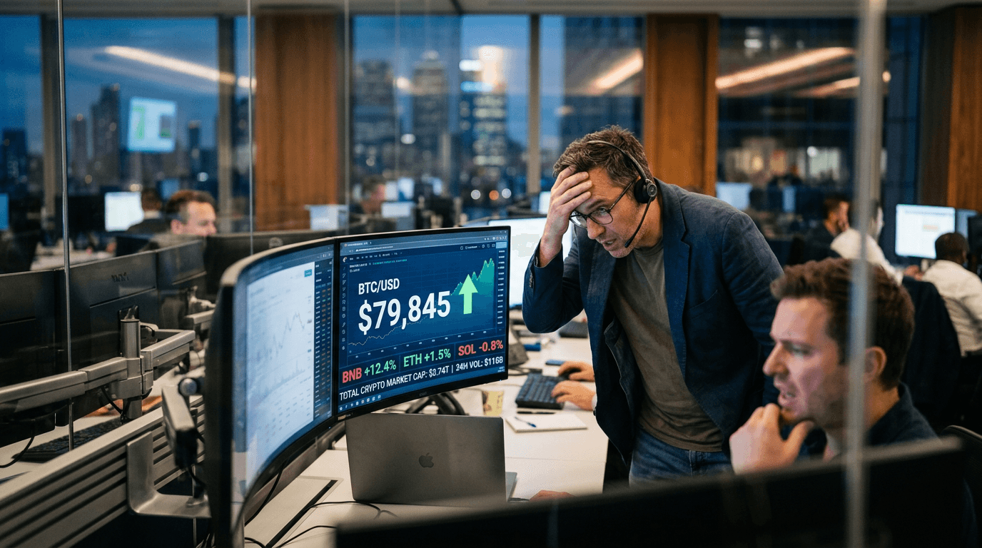 Crypto Market Cap Tops $2.7T as Bitcoin Holds $80K