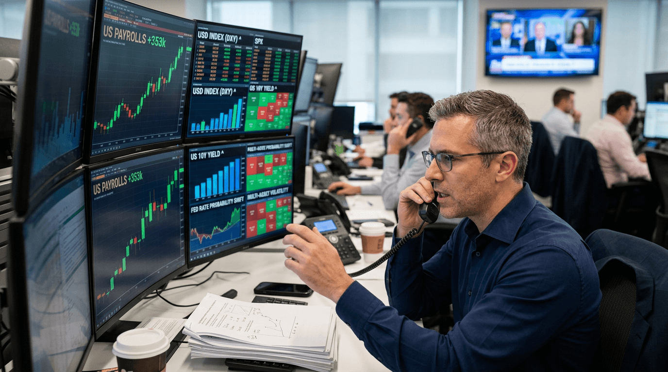 Strong U.S. Jobs Data, Fed Repricing, And What It Means For Traders