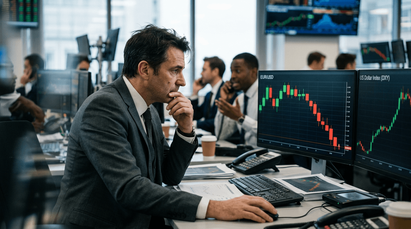 EUR/USD Slips As Dollar Firms: How Traders Can Navigate Fed Data Risk