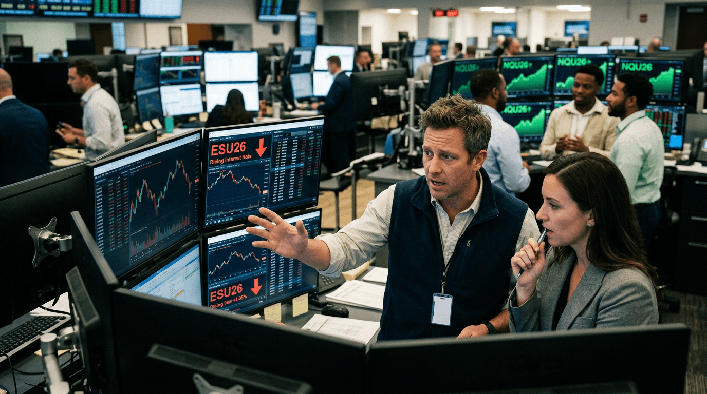 Futures Split As Jobs Beat Raises Fed Hike Odds