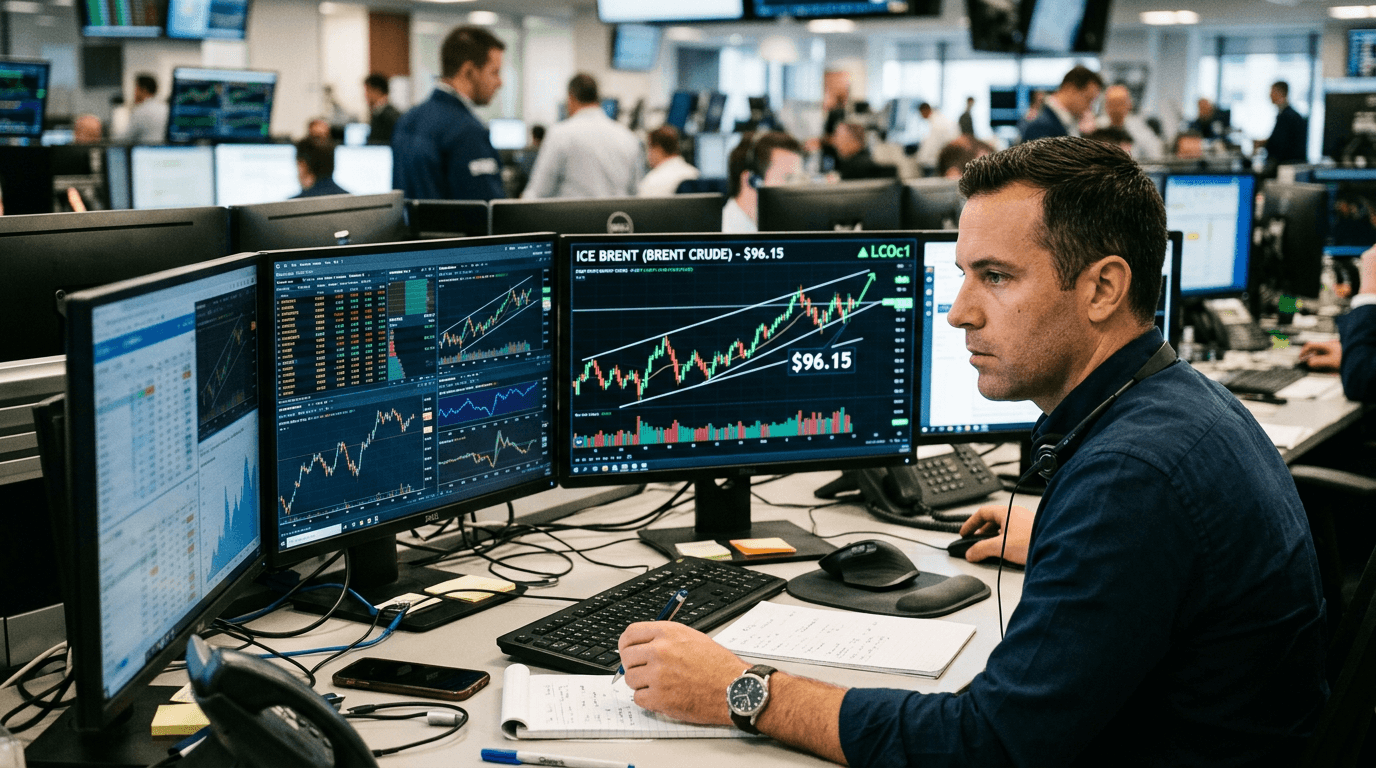 Brent Crude’s $96 Rally: What It Means For Energy-Linked Futures
