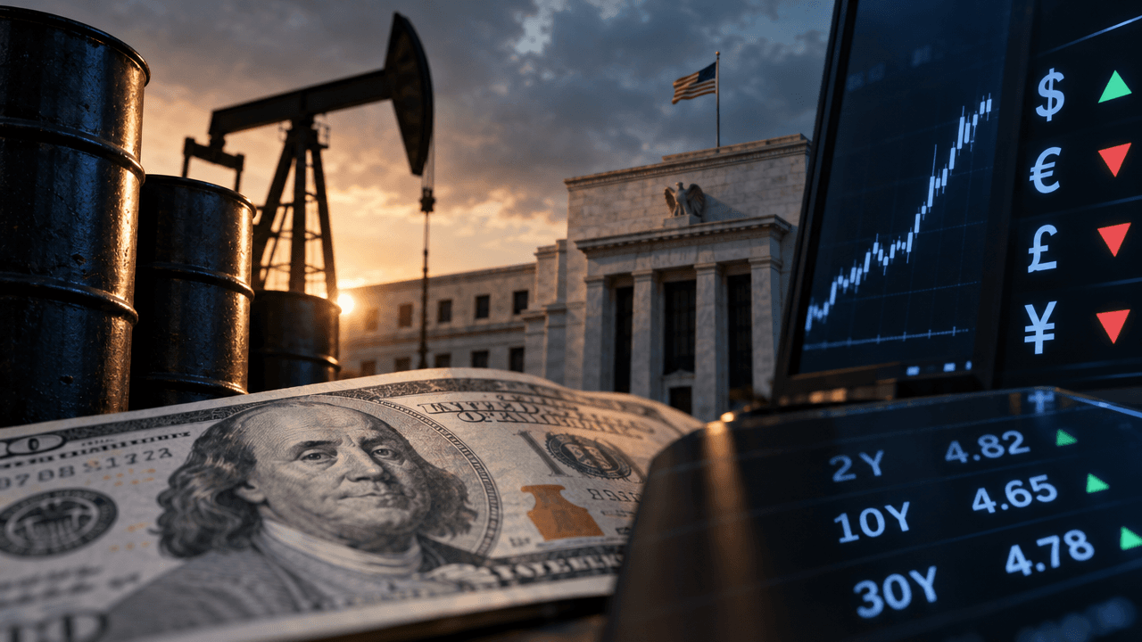 Dollar Near Two-Week High: How Surging Oil Is Repricing Global Markets