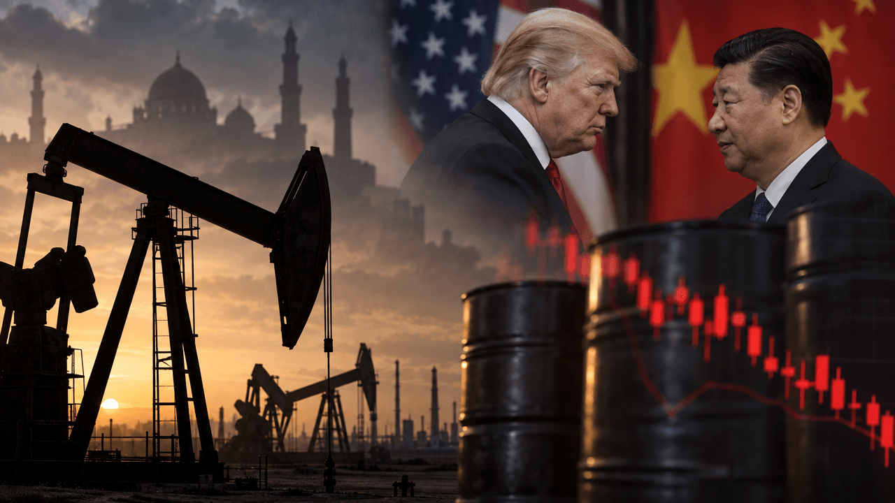Oil Slides as Geopolitical Risk Premium Deflates Ahead Trump–Xi Summit