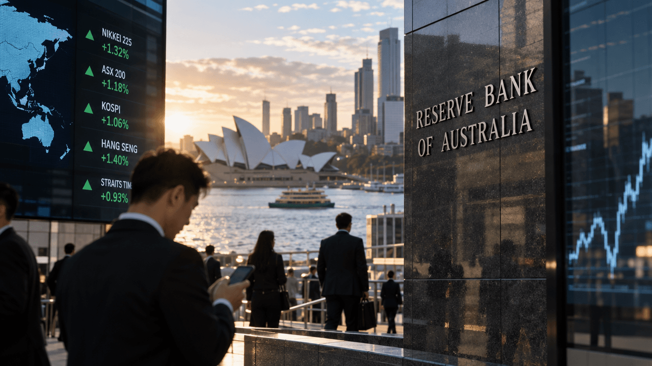 Asia-Pacific Opens Firmer As RBA Guidance Takes Center Stage