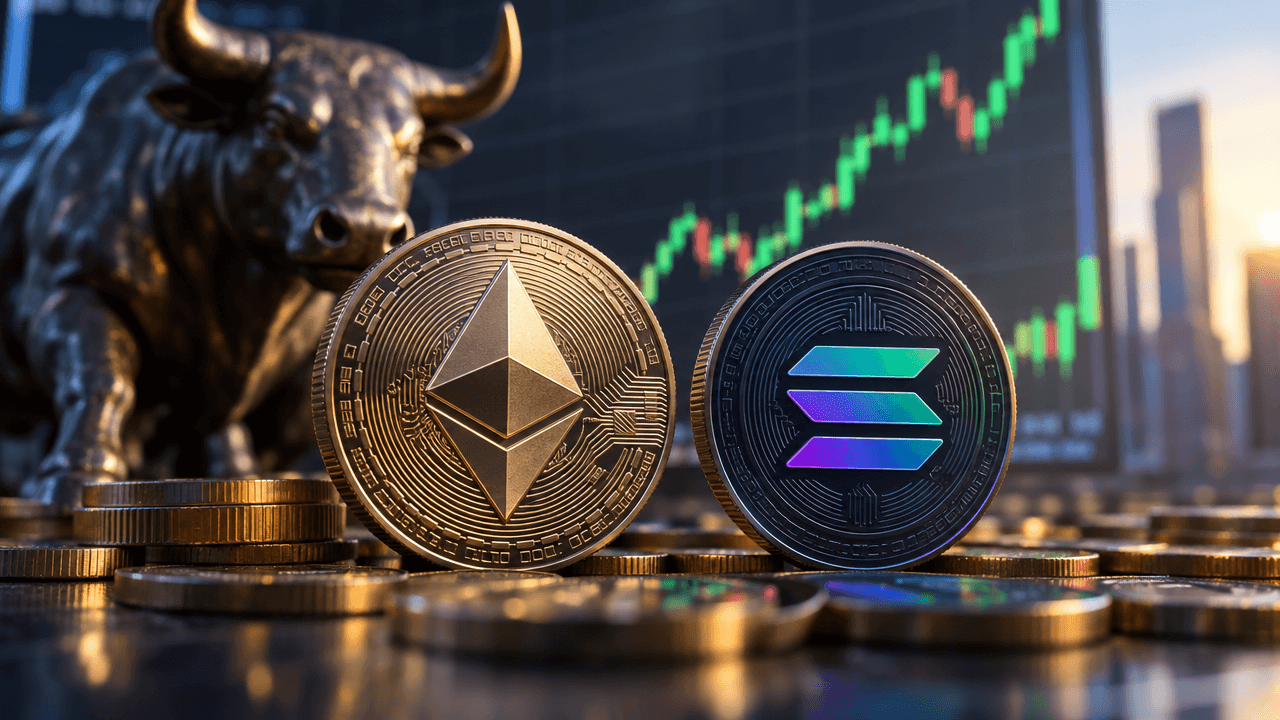 Ethereum and Solana Lead a Greedy Crypto Rally: Opportunity and Risk