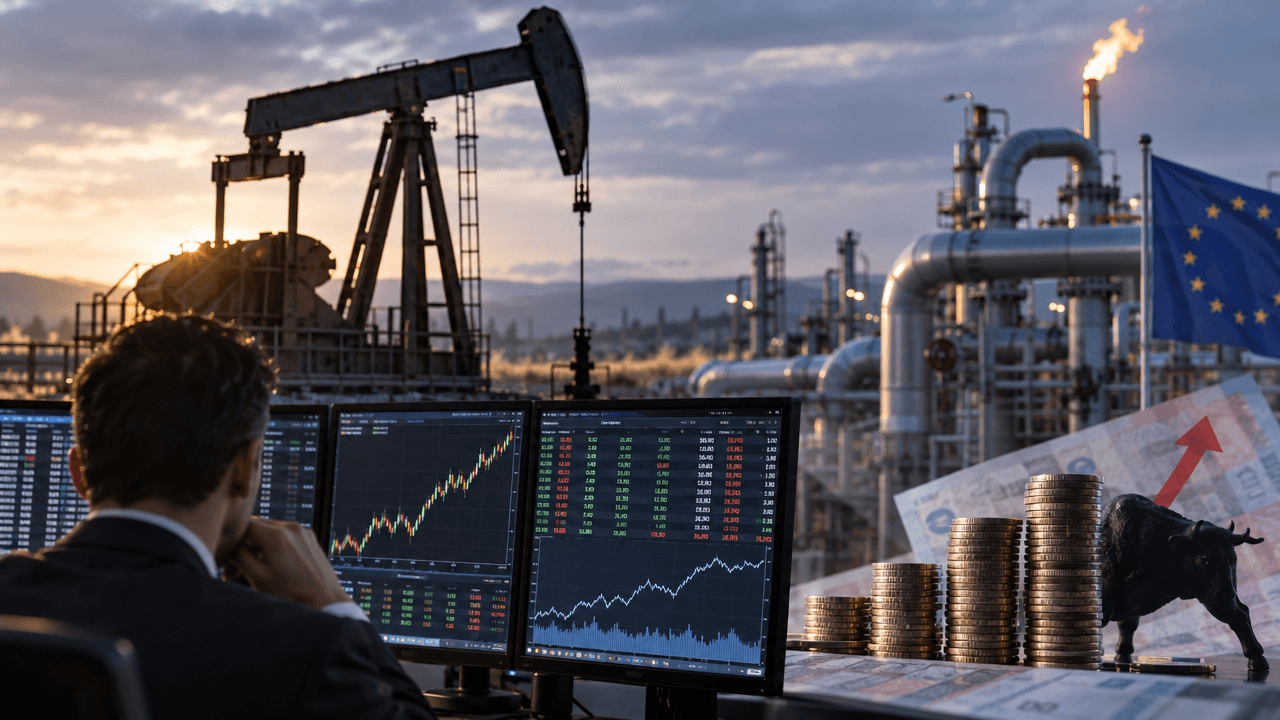 Crude Oil, European Gas, And The Return Of Energy-Driven Inflation Risk