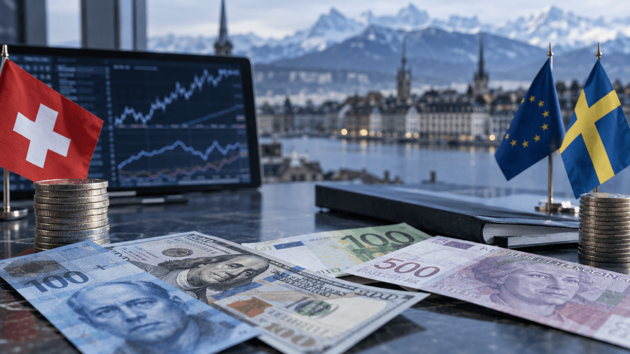 SNB vs Riksbank: How Steady Rates Are Shaping European FX