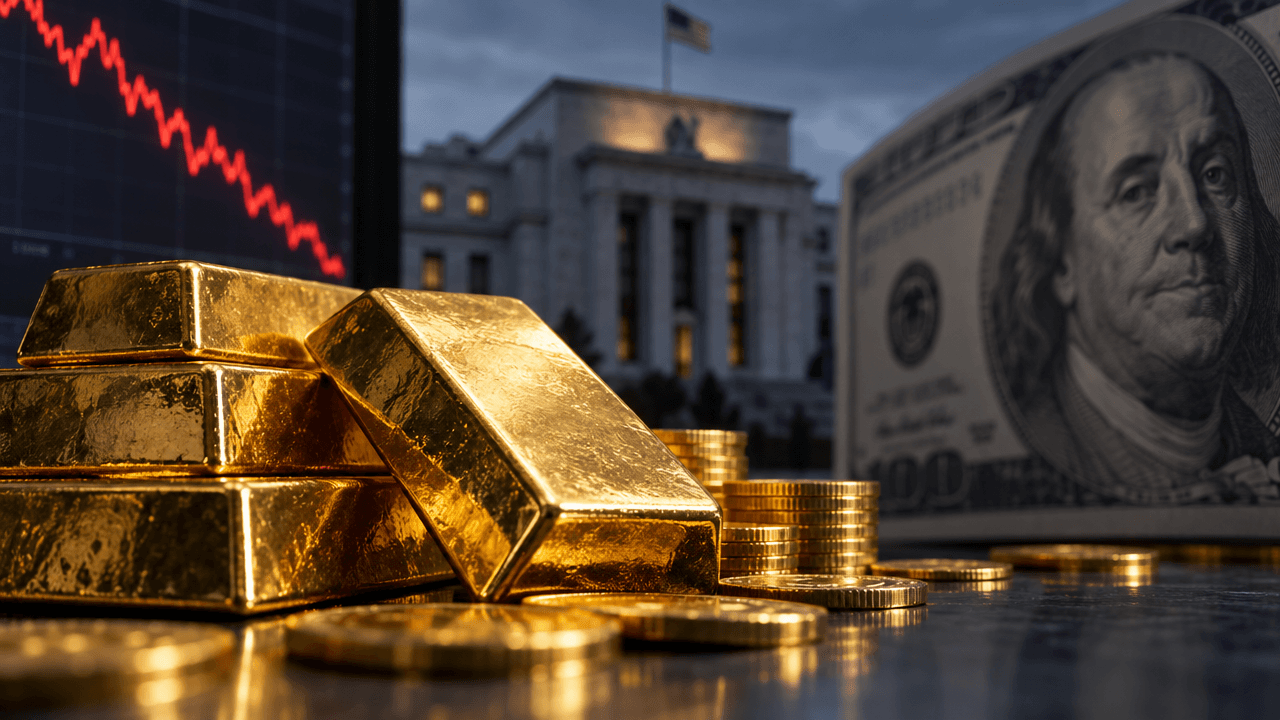 Gold Below $4,200: How Hawkish Fed Signals Are Reshaping Safe-Haven Flows