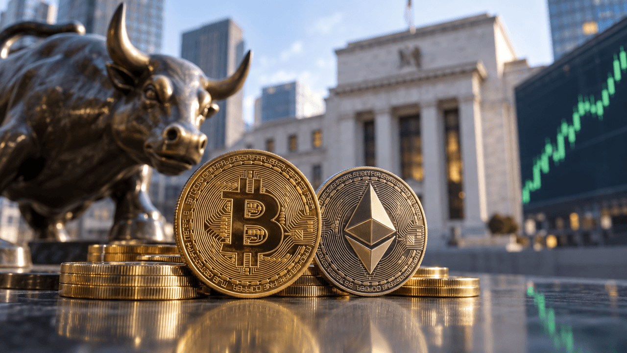 Bitcoin And Ethereum Grind Higher As Crypto Market Tests The $3T Zone