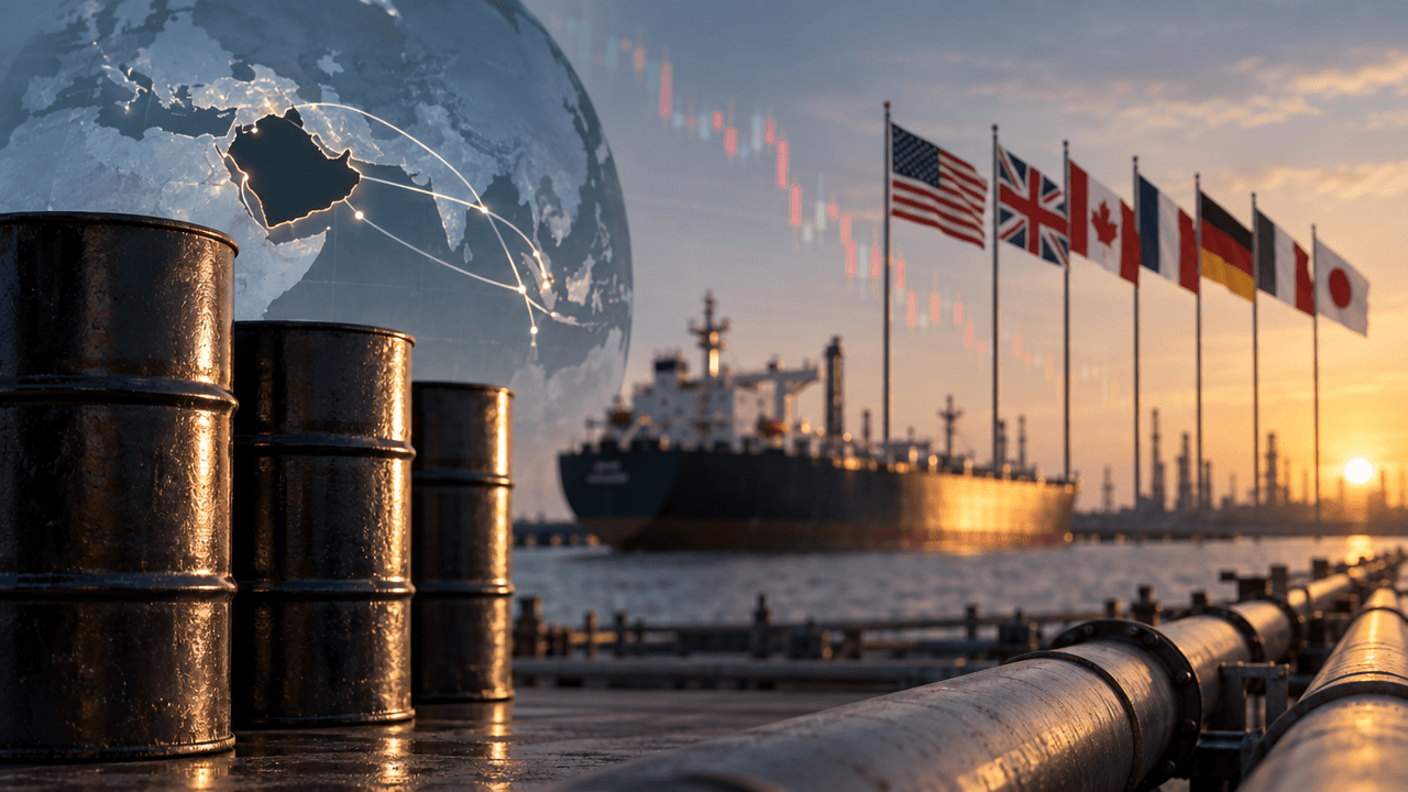 Oil Futures Slip As G7 Reserves Offset Middle East Risk