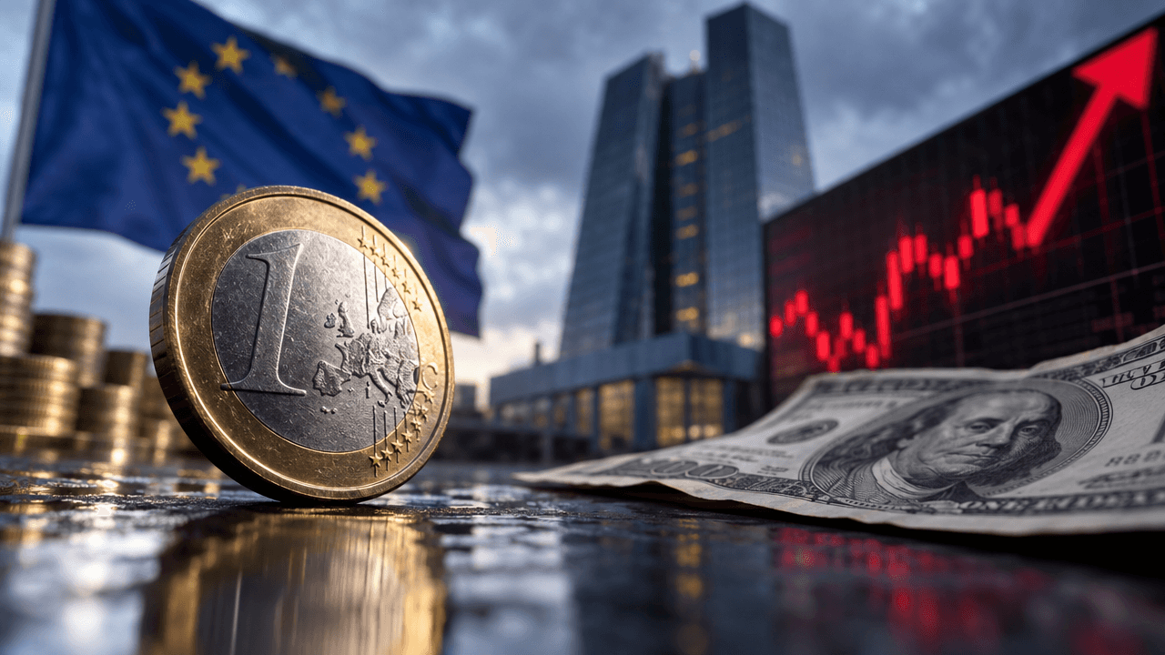 Euro Slides As Inflation Clouds The ECB’s Path