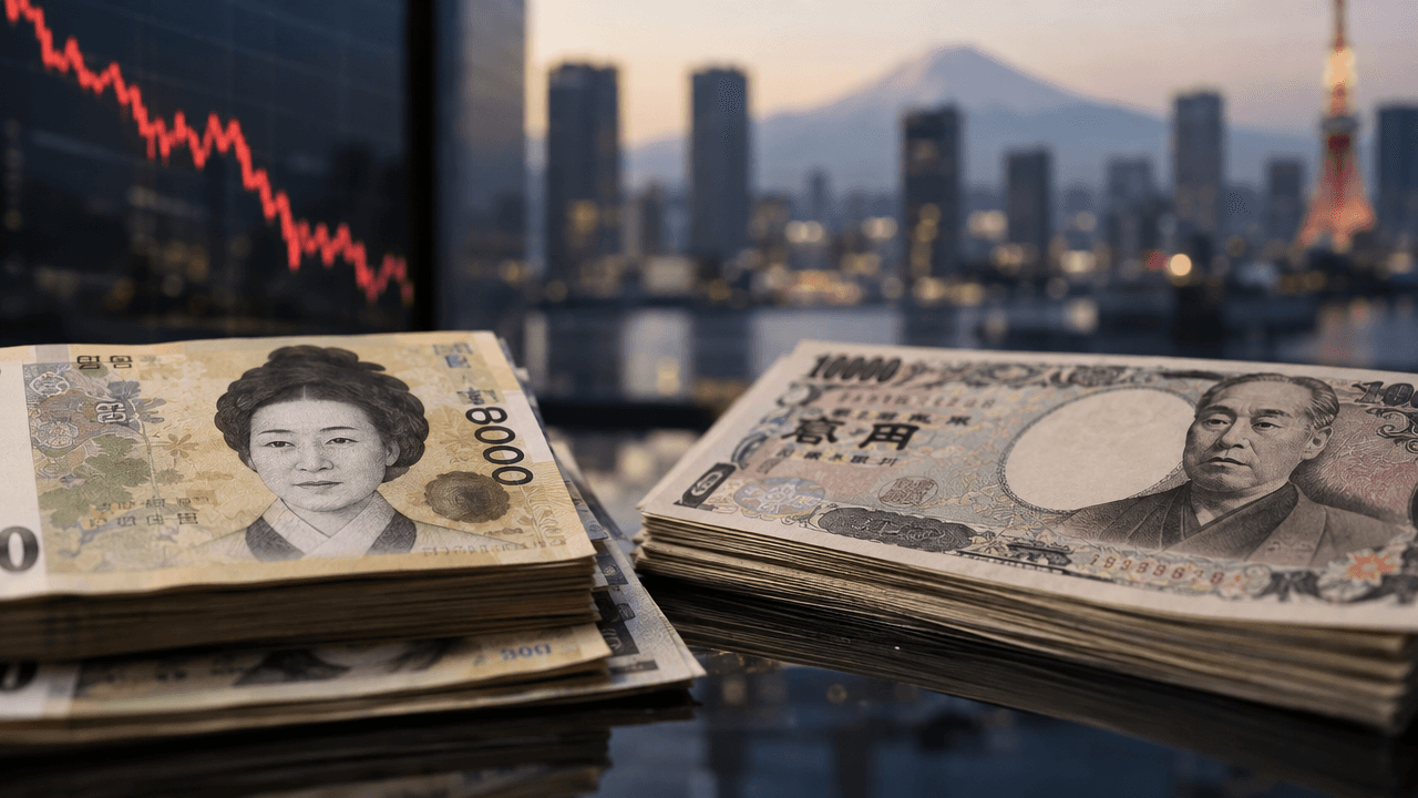 Won–Yen Breaks 850: What It Means for Asian FX and Equities