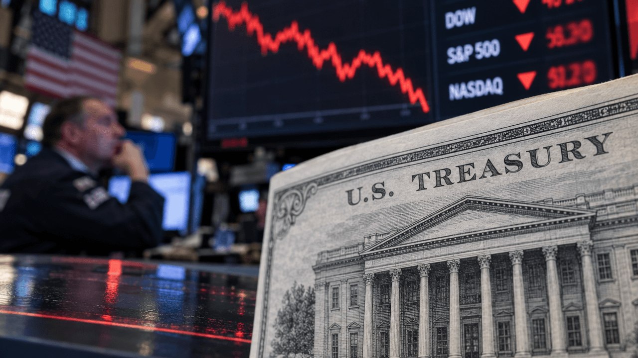 Treasury Yields Surge Past 5%, Putting Fresh Pressure On Equity Futures