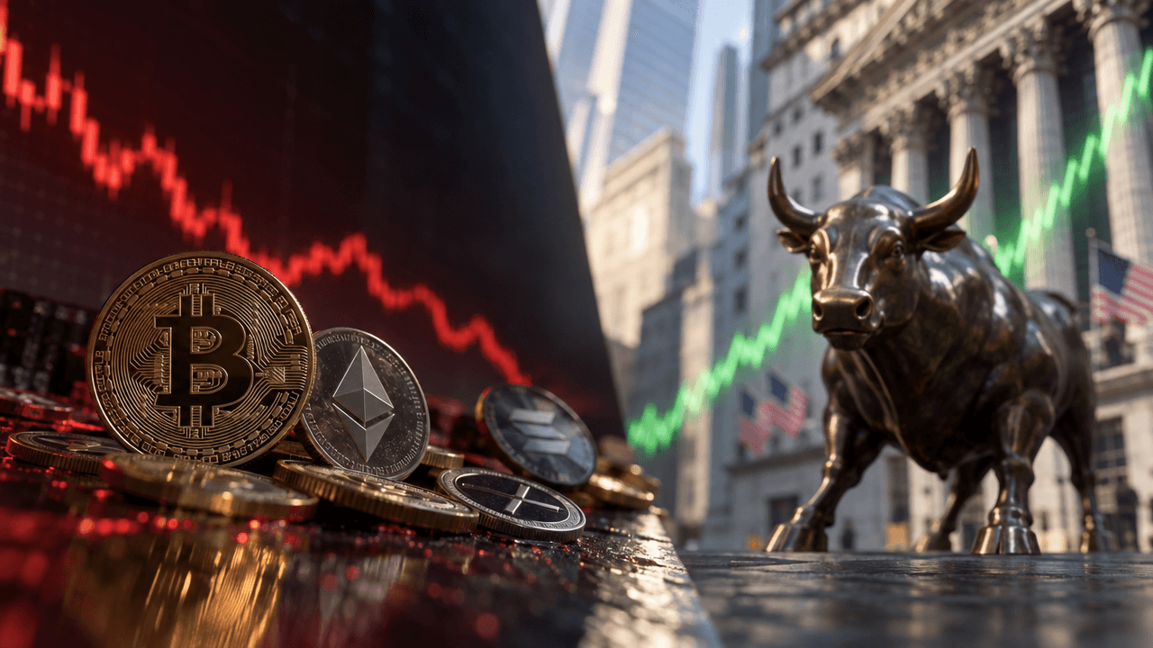 Bitcoin Pulls Back As U.S. Stocks Hit Records: What Traders Should Learn