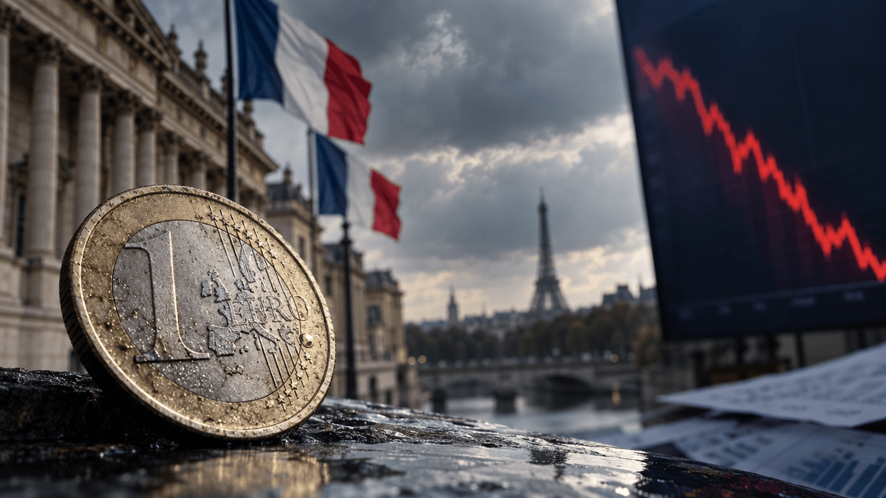 Why French Bond Stress Is Weighing on the Euro