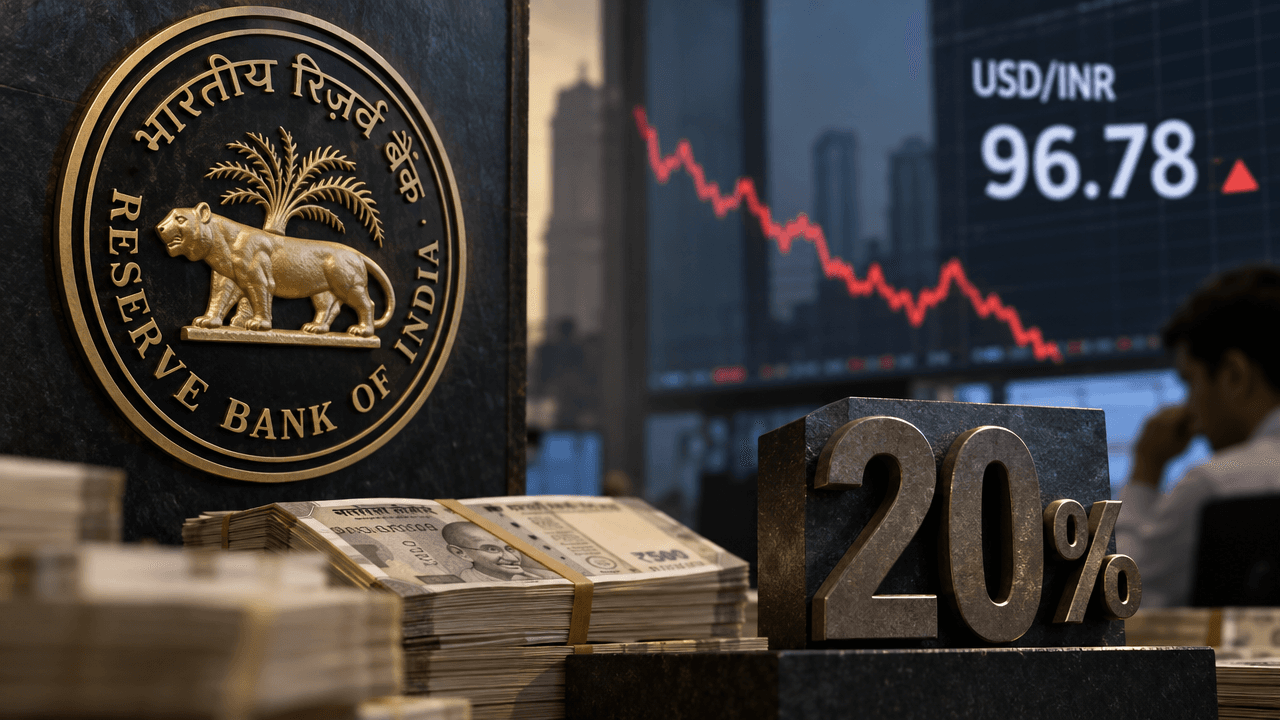 RBI Tightens Forex Derivatives Rules as Rupee Weakens