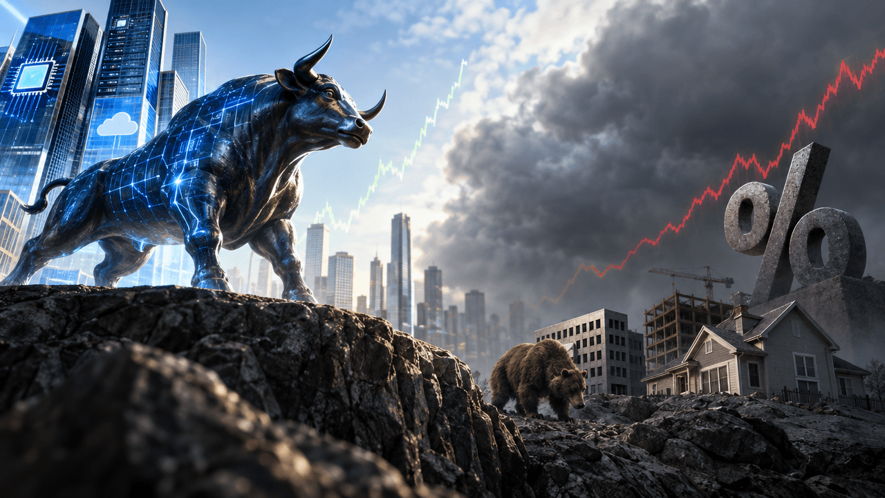 The Rate Shock Beneath Wall Street’s AI Rally