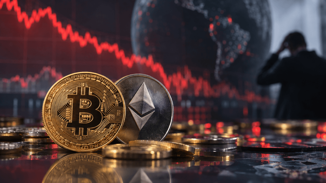 Why Crypto Market Cap Is Falling Despite Bitcoin and Ether Gains