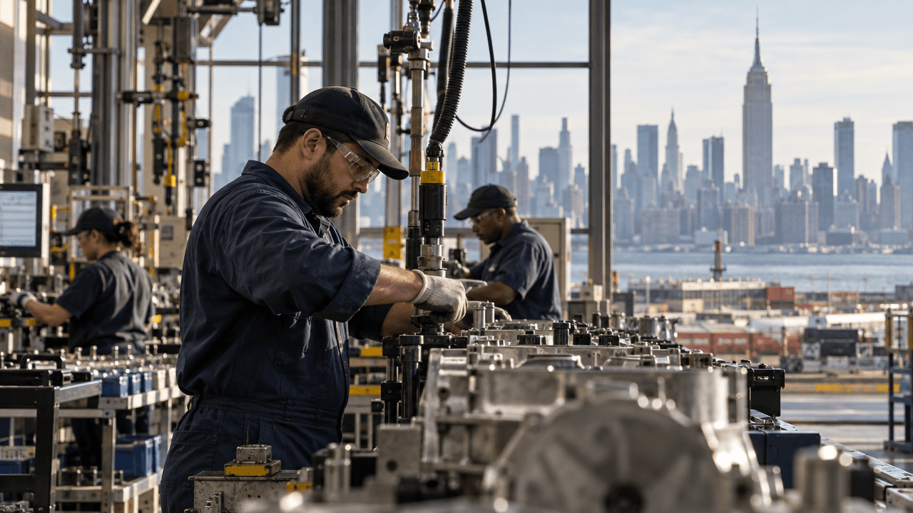 New York Manufacturing Roars Back, Complicating the Rate Outlook