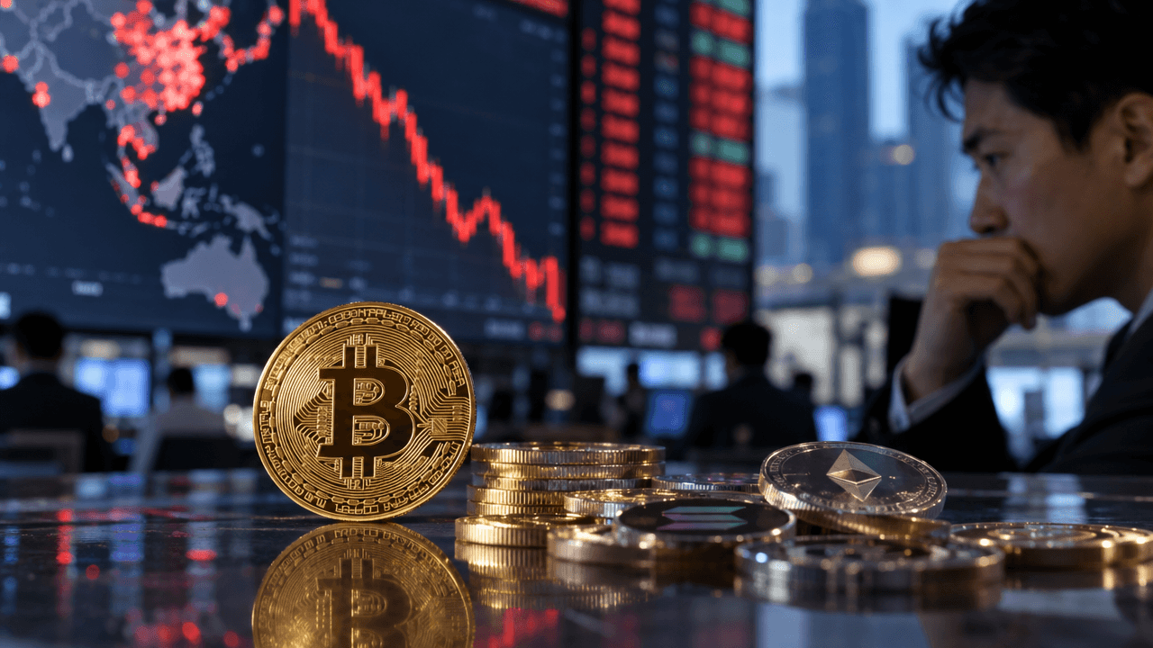 Bitcoin Nears $80,000 as Asian Stock Rout Raises Crypto Leverage Risks