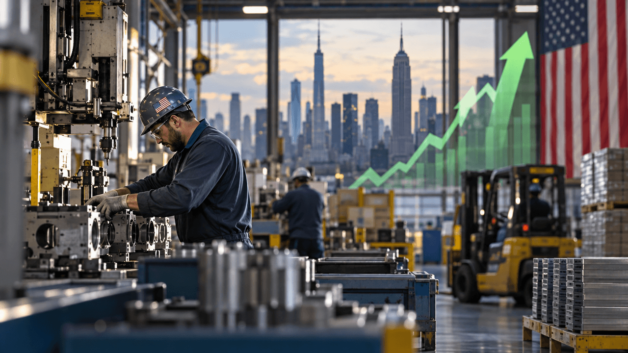 New York Manufacturing Surges: What the October Data Means for Markets