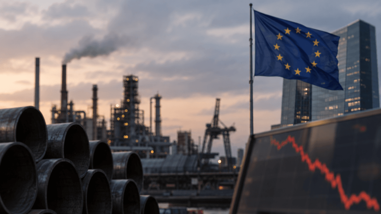 Euro-Area Industry Contracts Again: What the August Decline Means for Markets