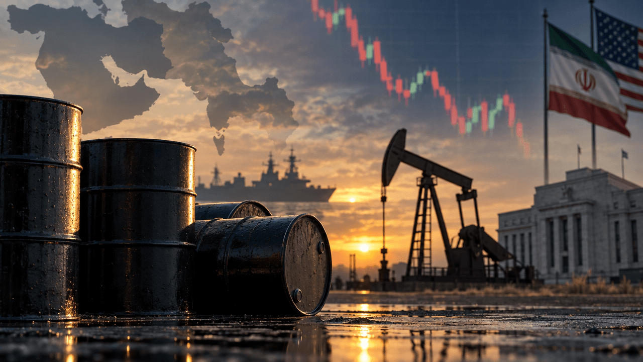 Oil Edges Lower as Geopolitical Risk Collides With Economic Uncertainty