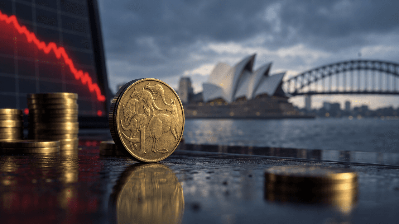 Australian Dollar Slides as Weak Jobs Data Rewrites RBA Rate Expectations