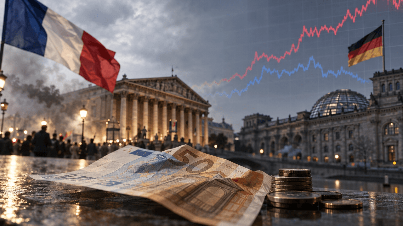 Why French Unrest Is Weighing on the Euro and Bond Markets