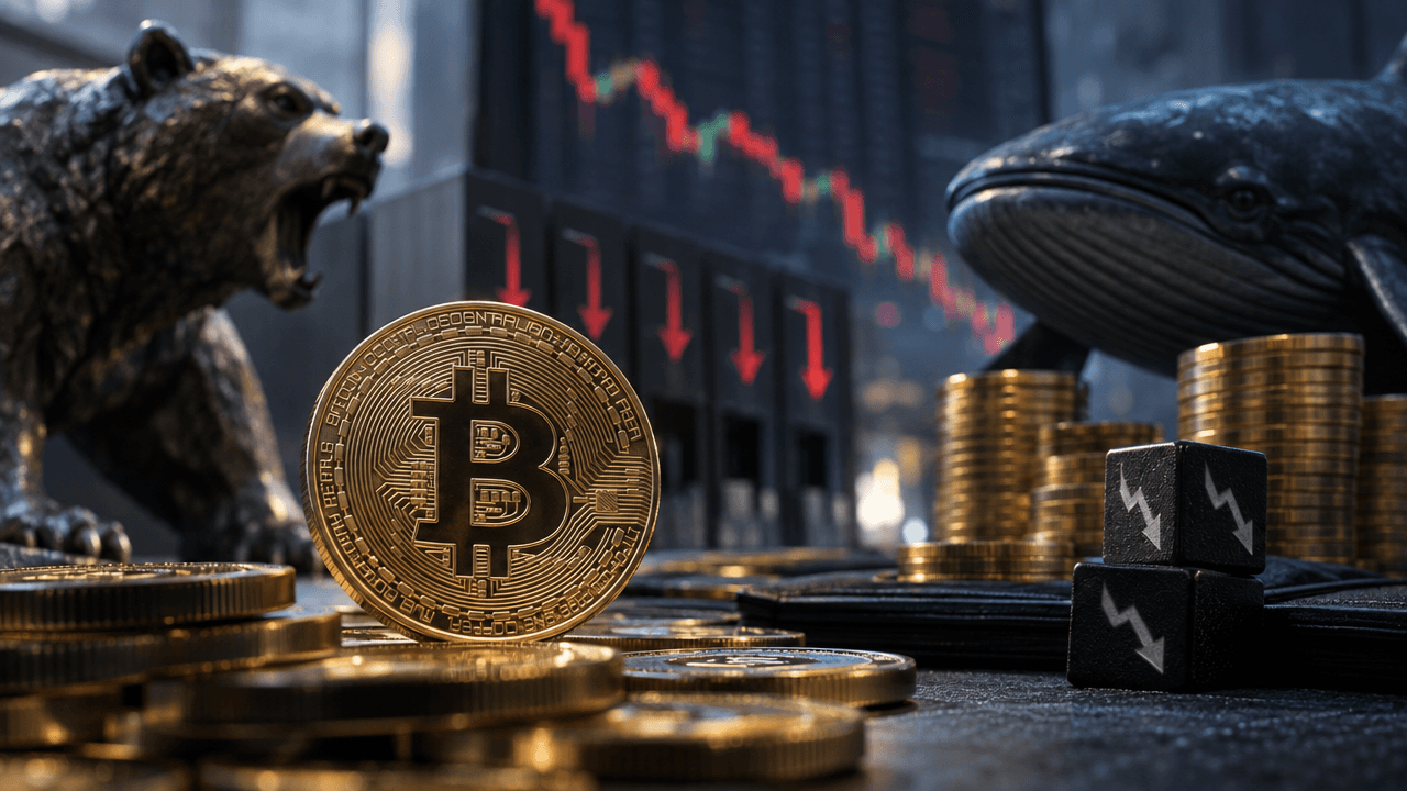 Bitcoin Under Pressure: ETF Outflows, Put Risk, and Whale Accumulation