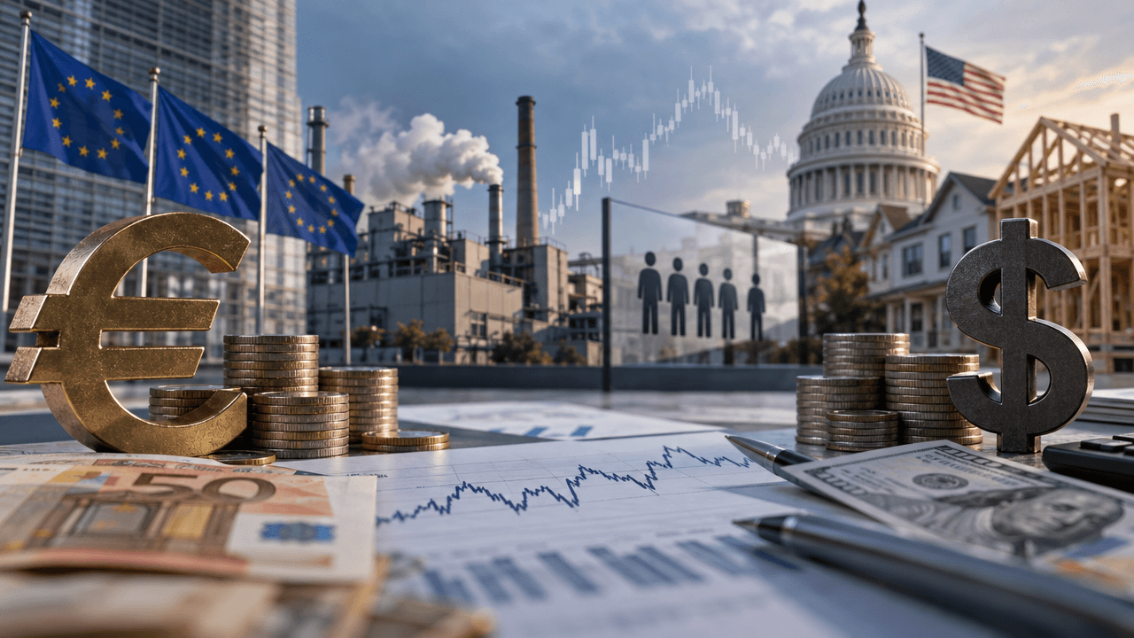 Euro-Area and US Data Set the Next EUR/USD Test