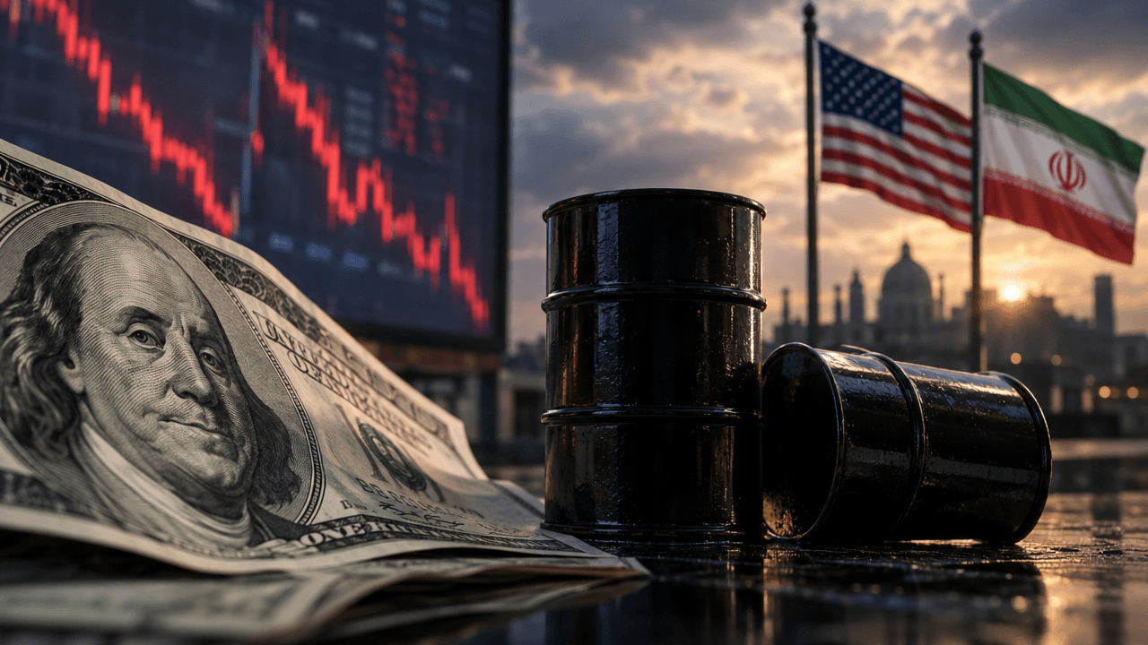 Dollar Weakens as Treasury Yields and Oil Prices Retreat