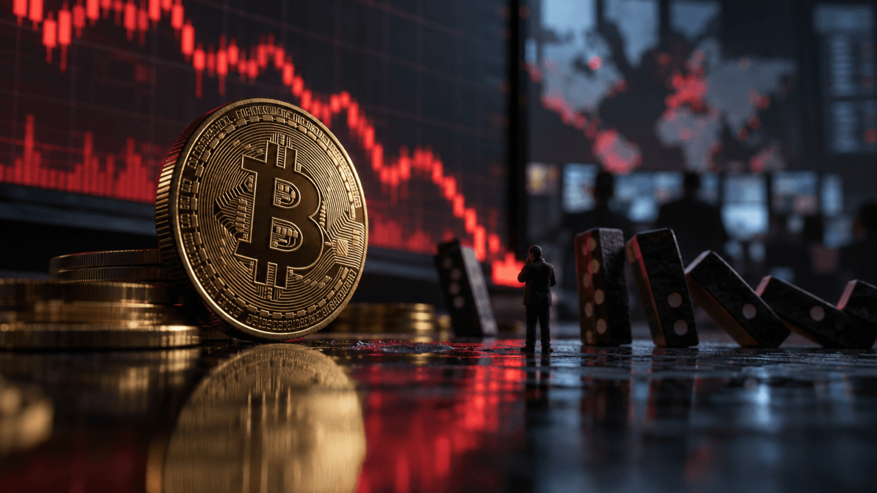 Bitcoin Retreats as Leverage Raises the Risk of a Liquidation Cascade