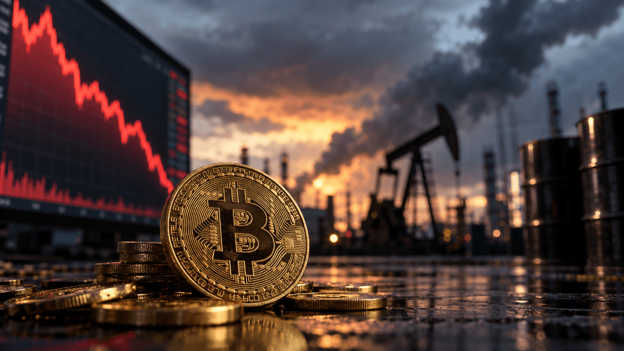 Bitcoin Falls More Than 3% as Oil, Geopolitics and Tech Weakness Hit Risk Appetite
