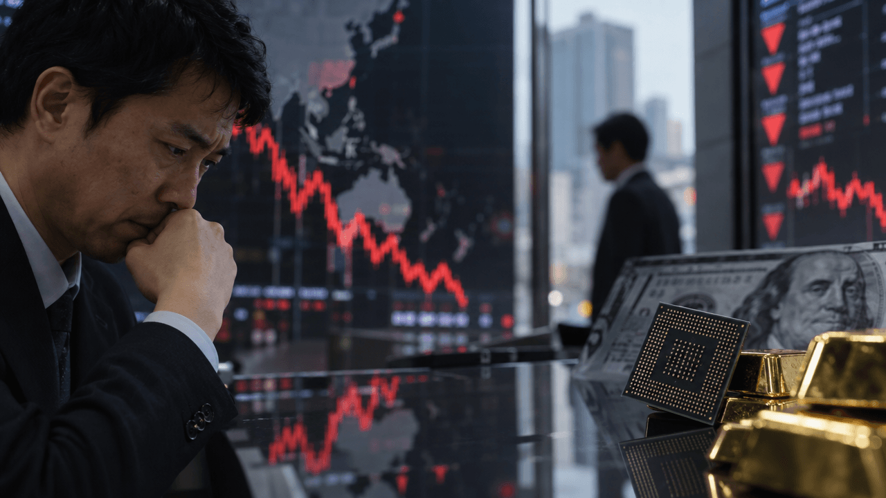 Asian Markets Brace for Wall Street Tech Sell-Off Spillover