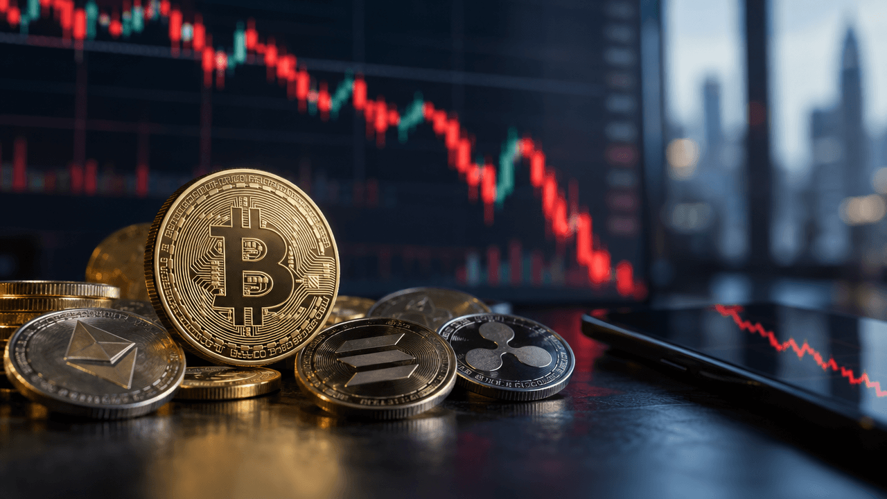 Crypto Market Cap Falls as $315 Million in Positions Are Liquidated