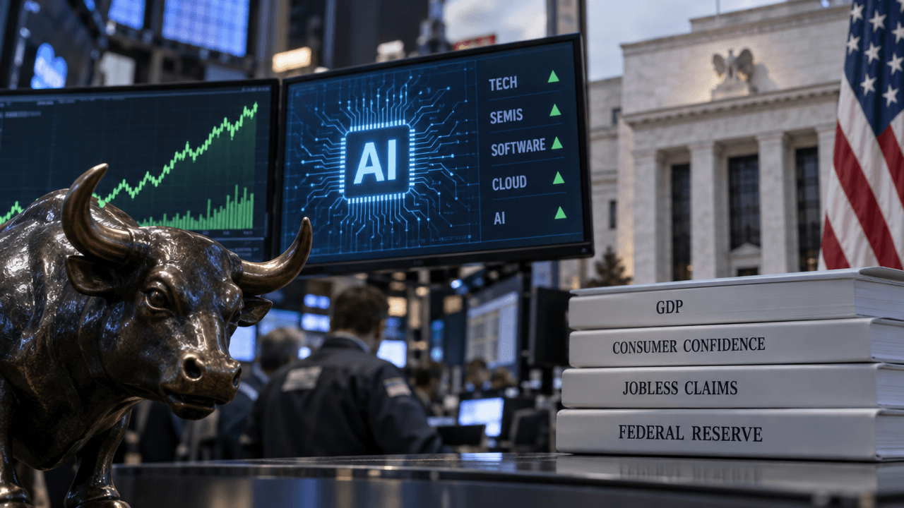 US Equity Futures Rise as AI Optimism Meets a Critical Data Week
