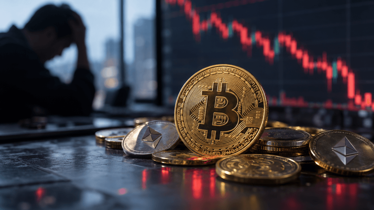 Crypto Market Cap Slides as $333.5 Million in Leveraged Positions Liquidate