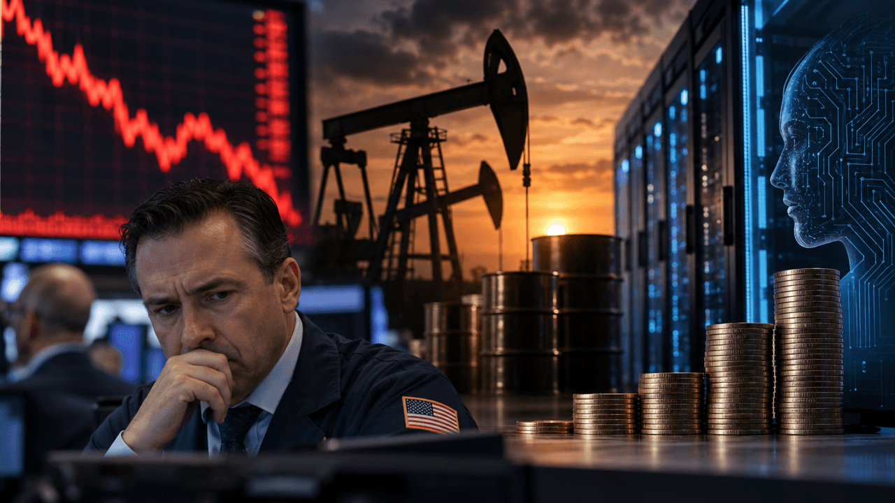 US Equities Retreat as Oil and AI Concerns Reshape Market Risk