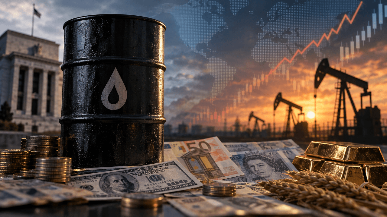 Oil Surge Pressures Inflation-Sensitive Markets