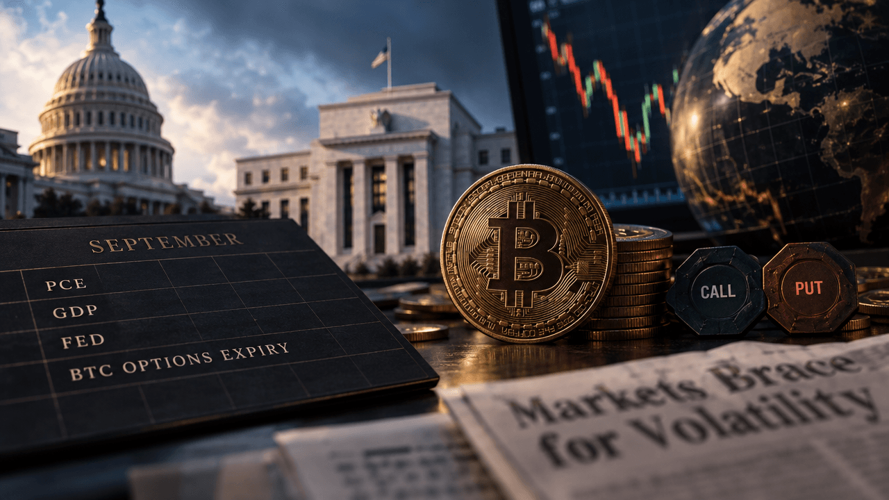 Why U.S. Data and October Bitcoin Options Expiry Could Unleash Volatility