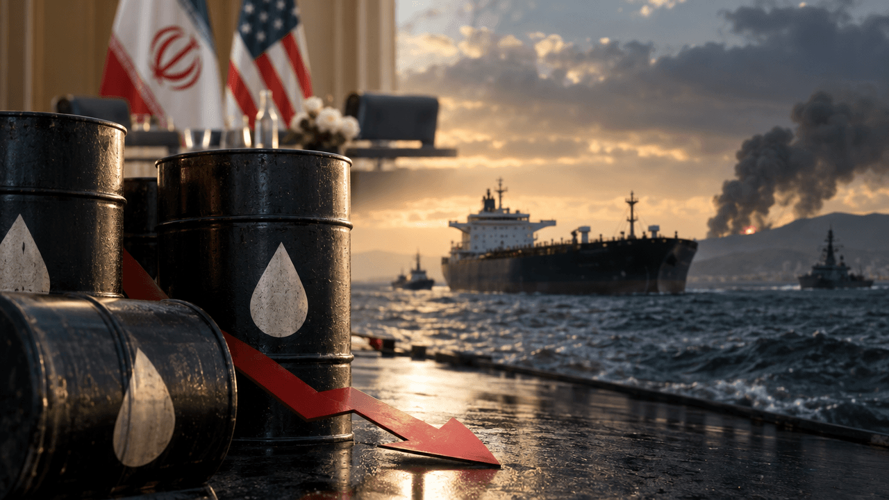 Oil Futures Slip as Iran Diplomacy Tests Middle East Risk Premium