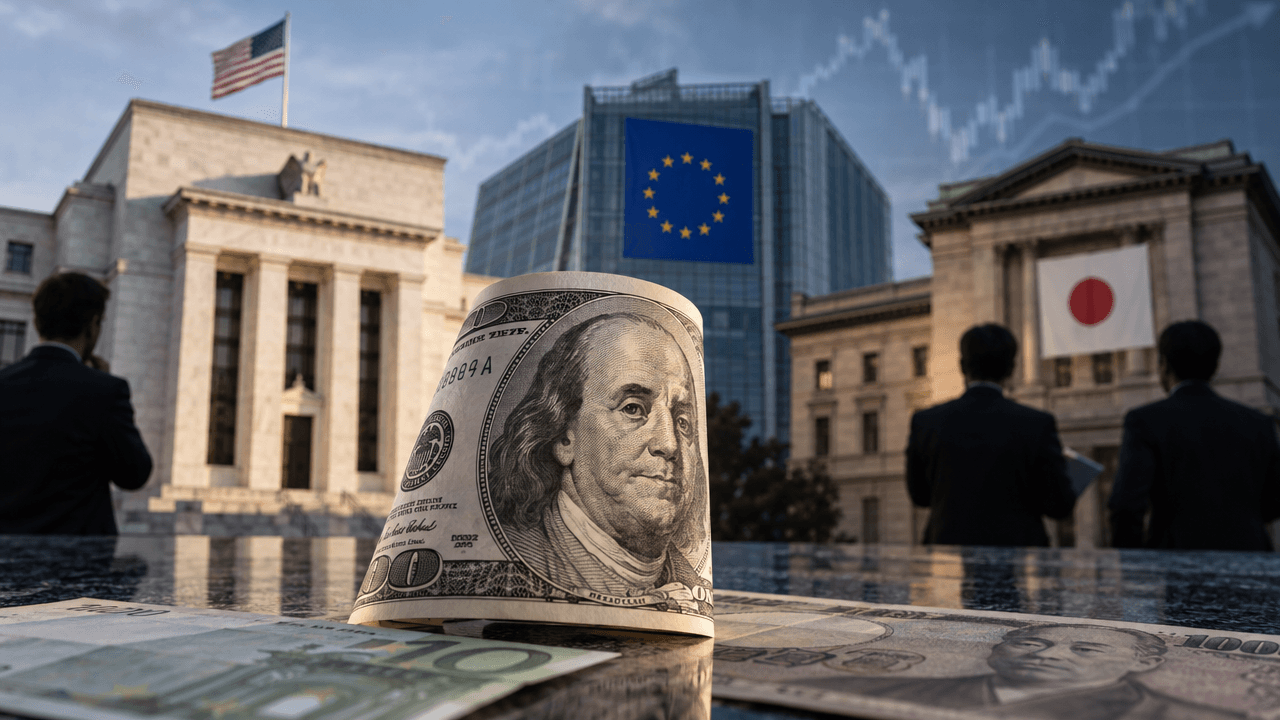 Dollar Strengthens as Traders Brace for a Central-Bank Guidance Test