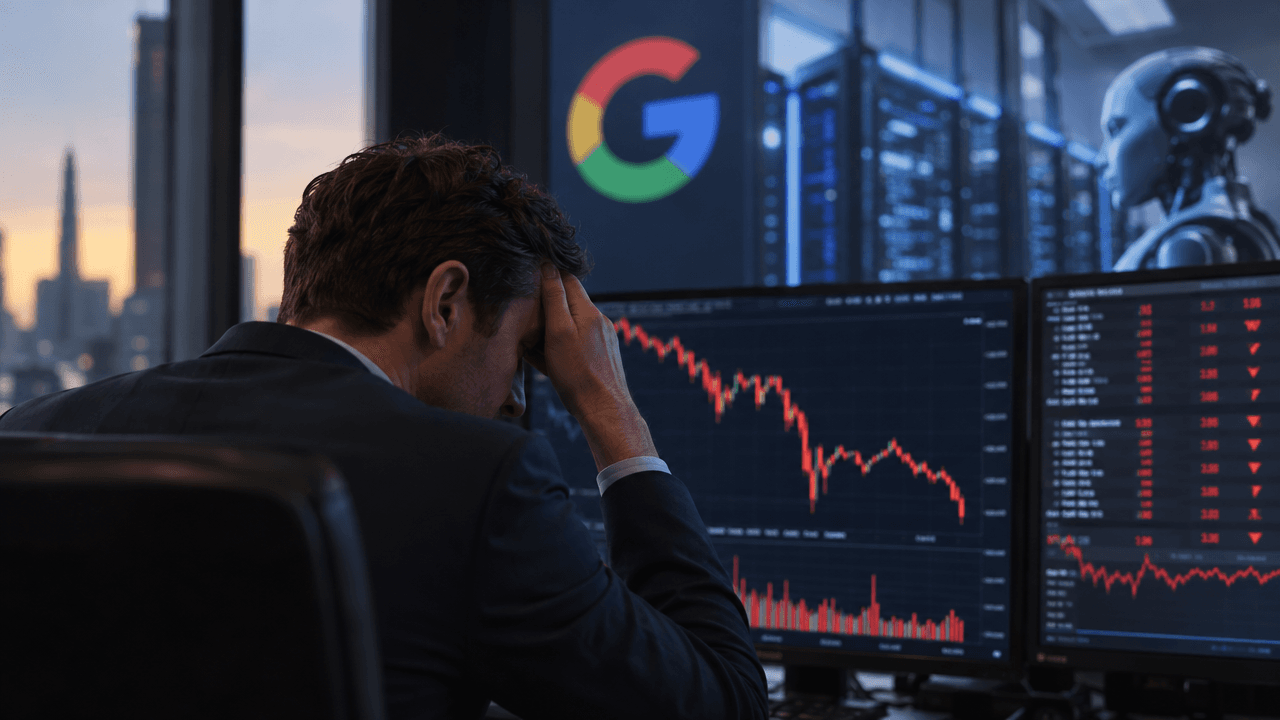 Alphabet’s AI Spending Shock Sends U.S. Futures Lower