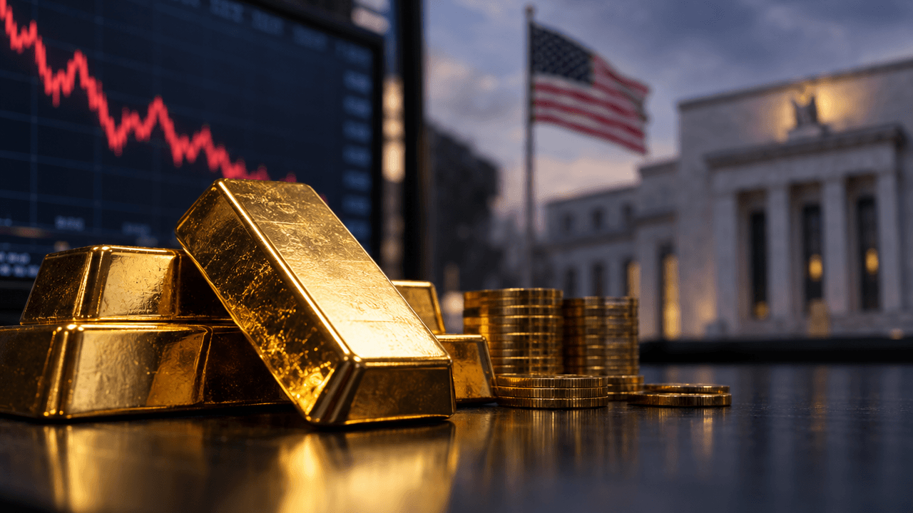 Why Rising Real Yields and a Strong Dollar Are Pressuring Gold