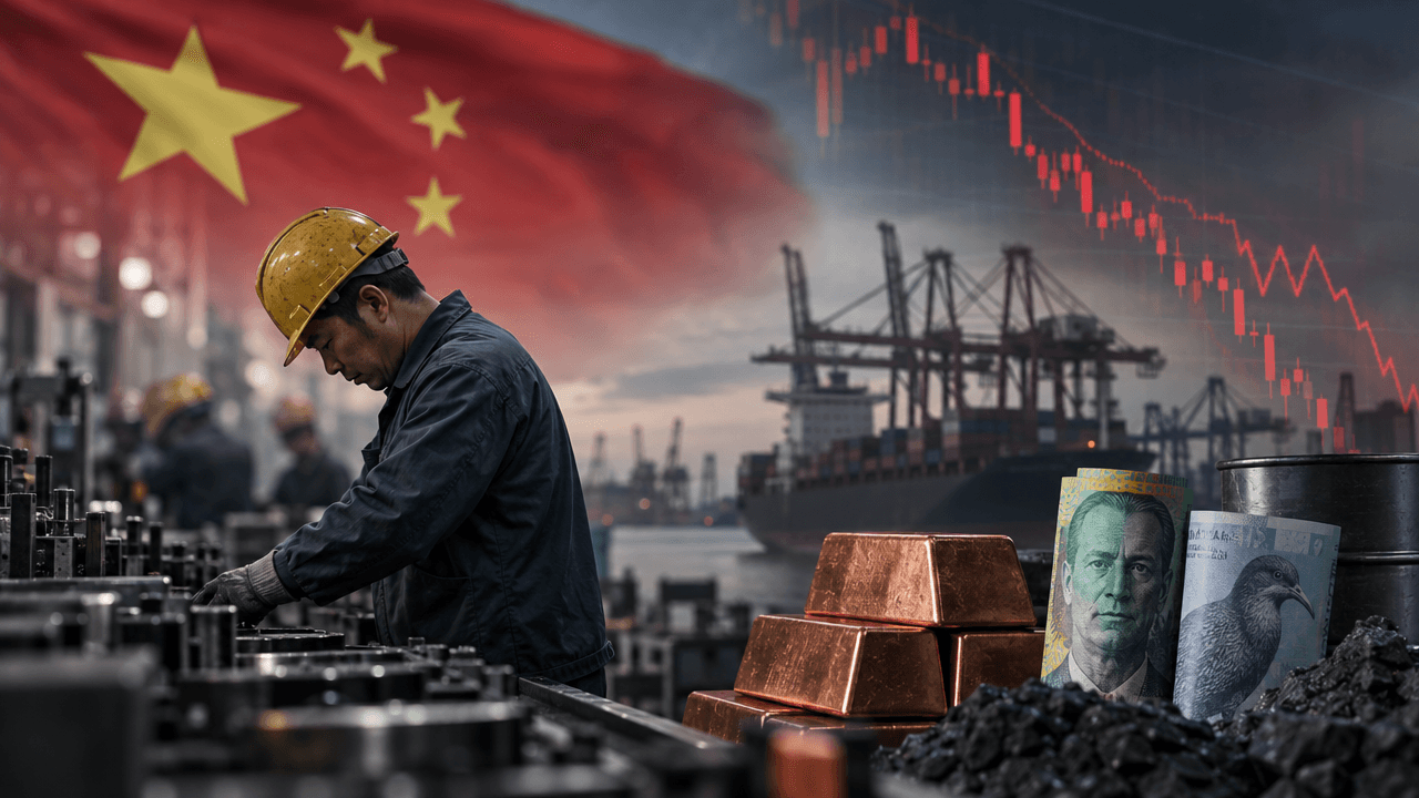China’s October PMI Shock: What It Means for Commodities and Currencies