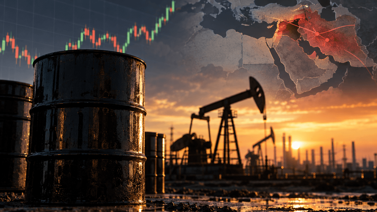 Oil Rises as Middle East Supply Risks Keep Global Markets on Edge